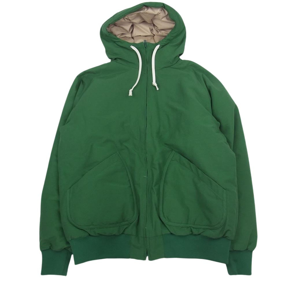 ボーゲン BG-802-2 OLIN PARKA オーリン パーカ ダウン ジャケット グリーン系 M【中古】