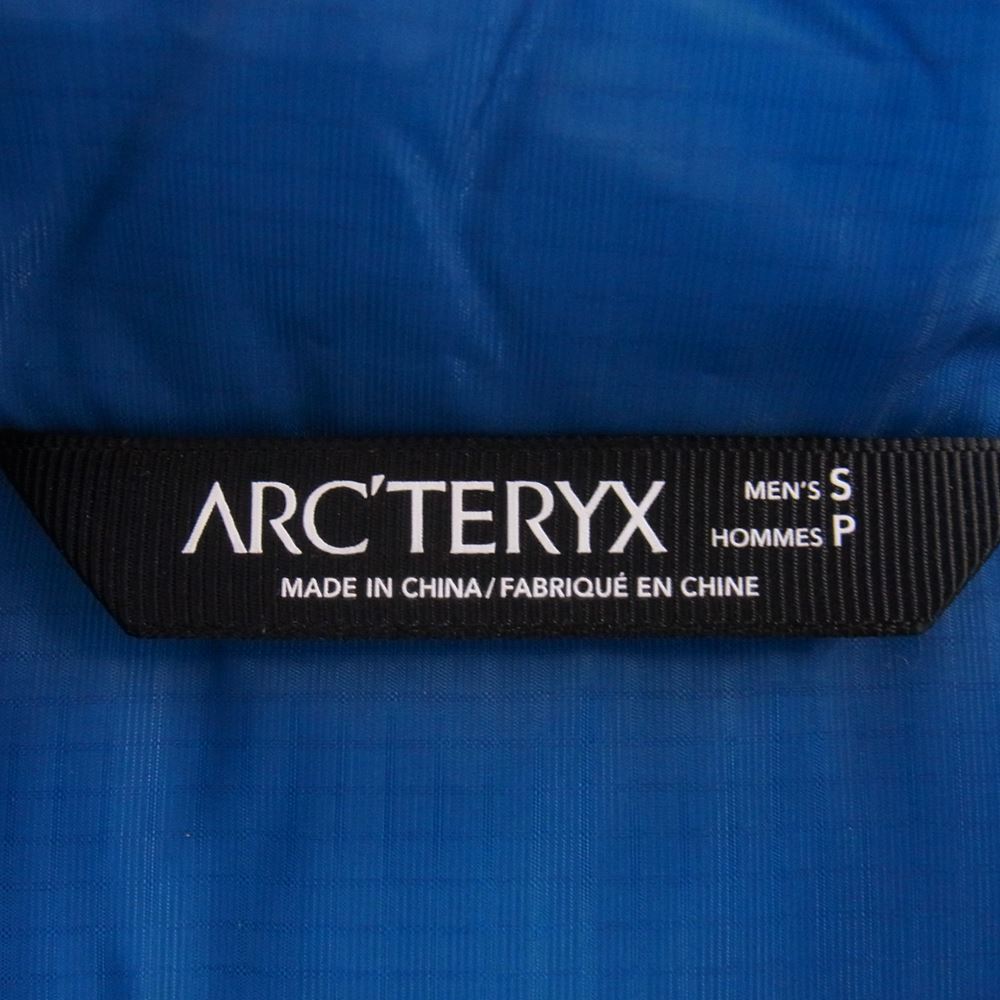 ARC'TERYX アークテリクス 22AW 25688 国内正規品 NUCLEI SV PARKA ニュークレイ パーカー フーディー 中綿 ジャケット ライトブルー系 S【中古】