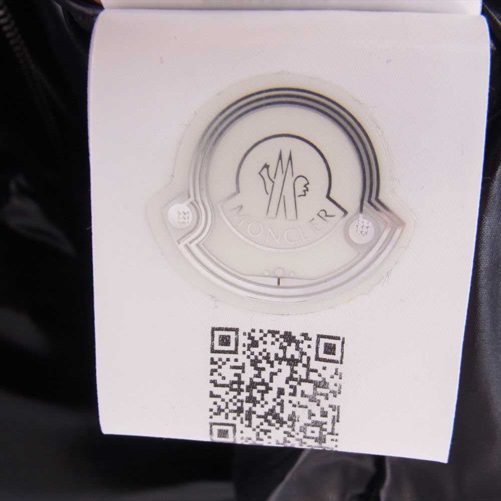 MONCLER モンクレール E20914337205　 国内正規品 BANKER バンカー ダウン ベスト ブラック系 1【美品】【中古】