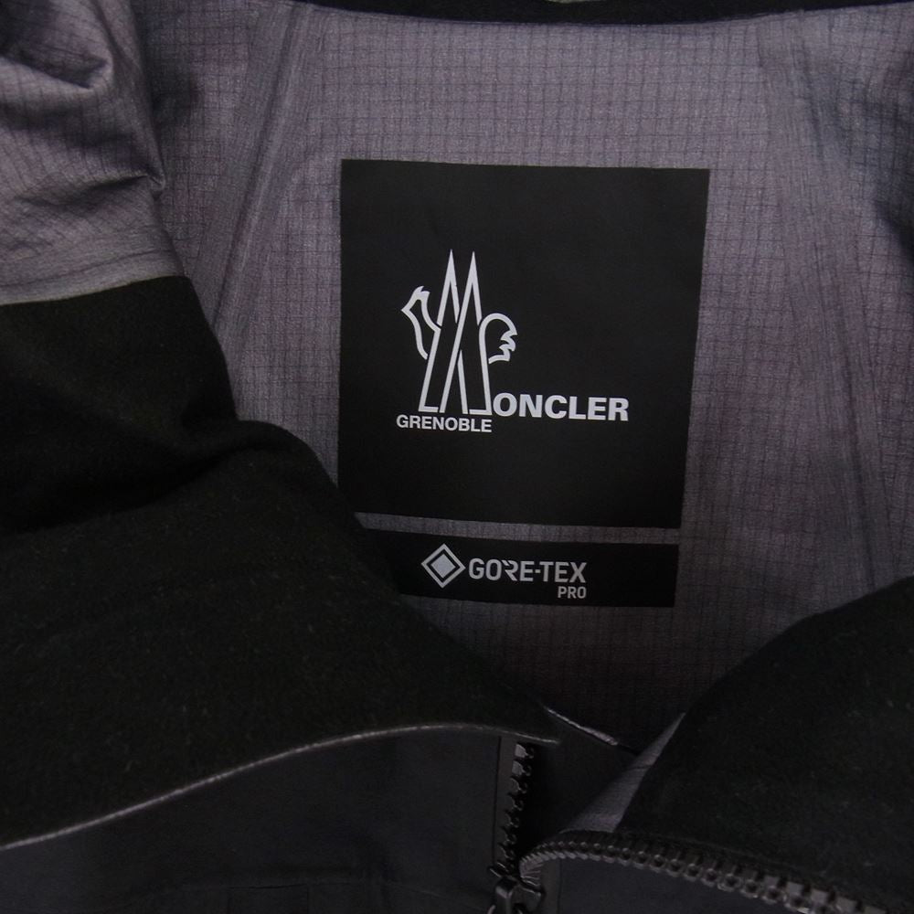 MONCLER モンクレール G20971A00034　 国内正規品 ロンハーマン別注 MOIRANS GRENOBLE  グルノーブル マウンテン ジャケット ブラック系 1【中古】