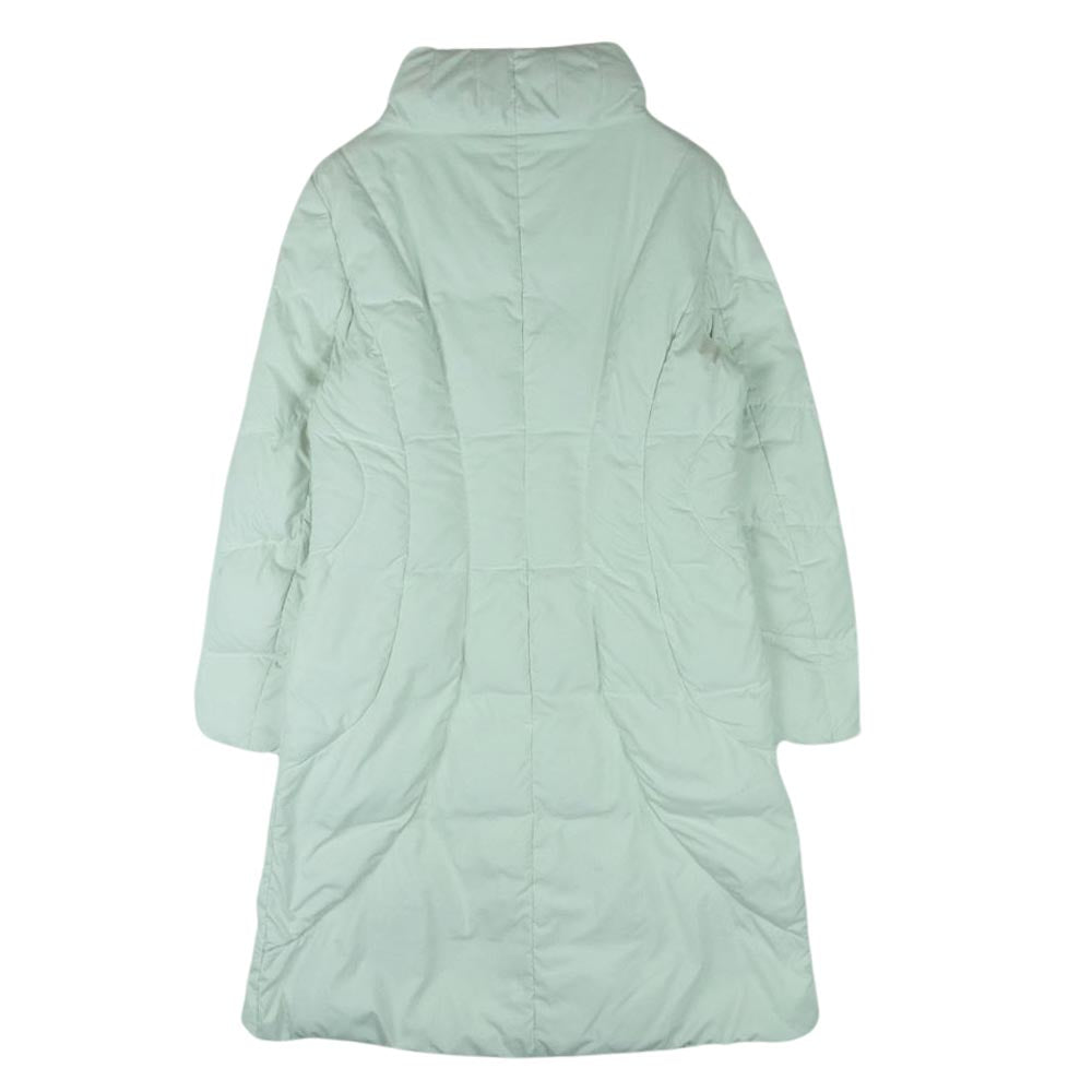 MAX MARA マックスマーラ 銀タグ ロング ダウンジャケット ダウン コート ハンガリー製 ホワイト系 36【中古】