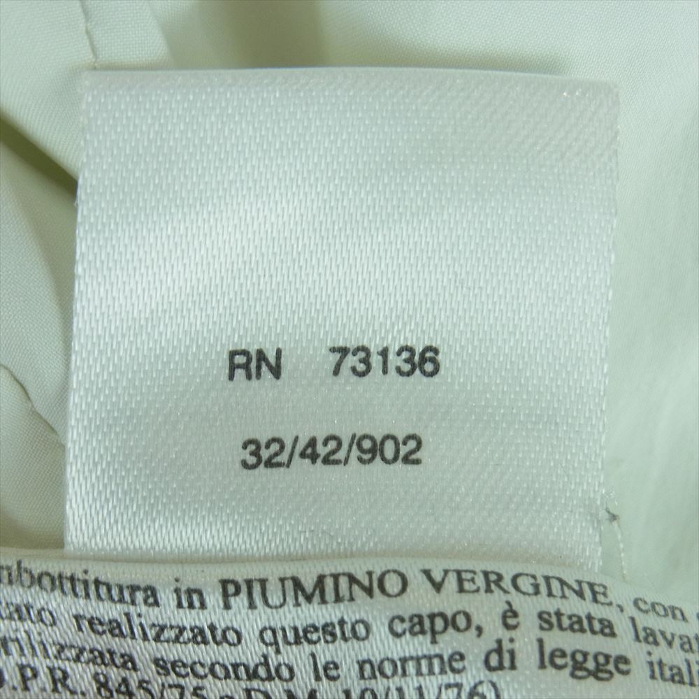 MAX MARA マックスマーラ 銀タグ ロング ダウンジャケット ダウン コート ハンガリー製 ホワイト系 36【中古】