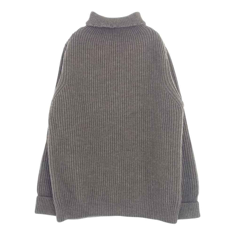 アンデルセンアンデルセン ウール タートルネック ニット セーター ベージュ系 XS【極上美品】【中古】