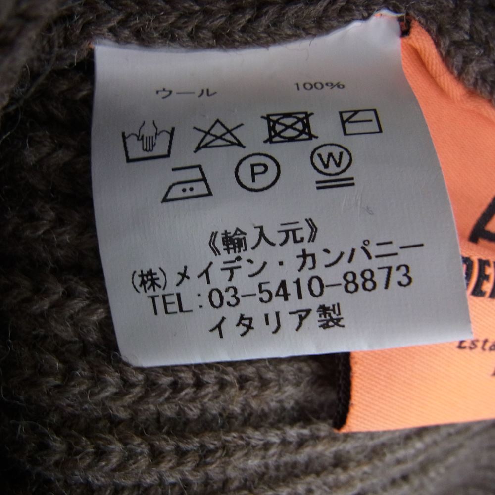 アンデルセンアンデルセン ウール タートルネック ニット セーター ベージュ系 XS【極上美品】【中古】