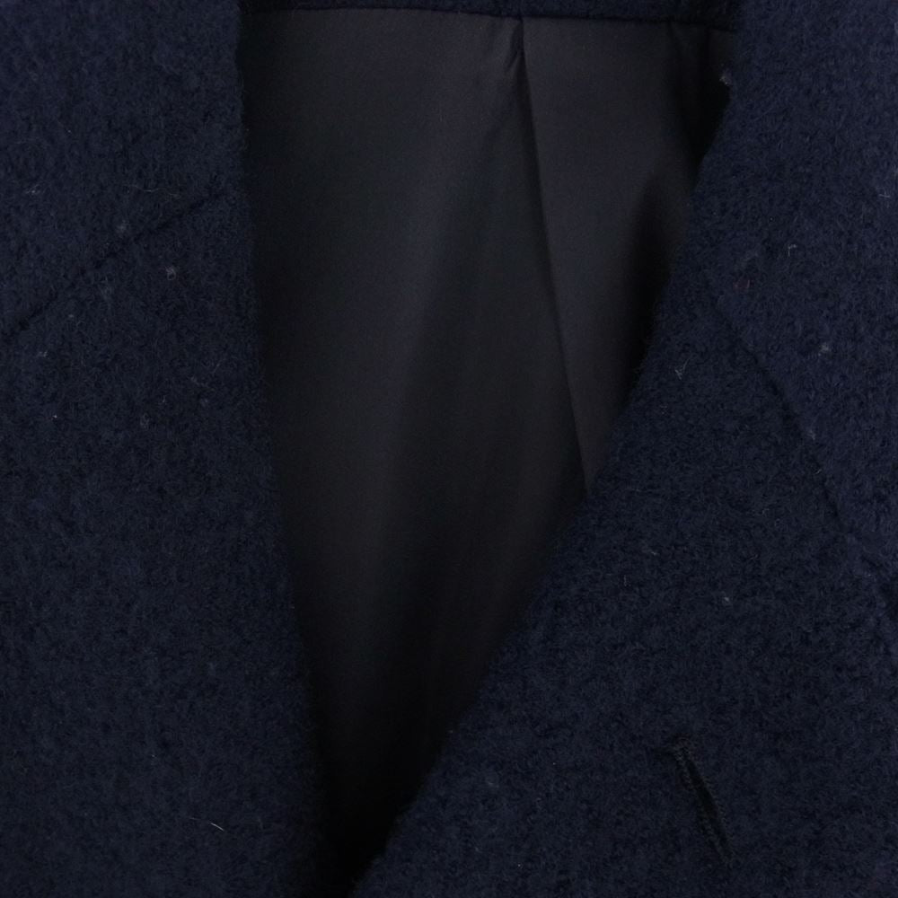 LARDINI ラルディーニ JF23177AQATC 3B 段返り ウール チェスター コート ネイビー系【中古】