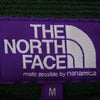 THE NORTH FACE ノースフェイス NT6100N PURPLE LABEL PACK FIELD SWEATER パック フィールド セーター グリーン系 M【中古】