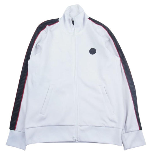 ハイドロゲン サイドライン スカルロゴパッチ トラックジャケット ジャージ  ホワイト系 L【中古】