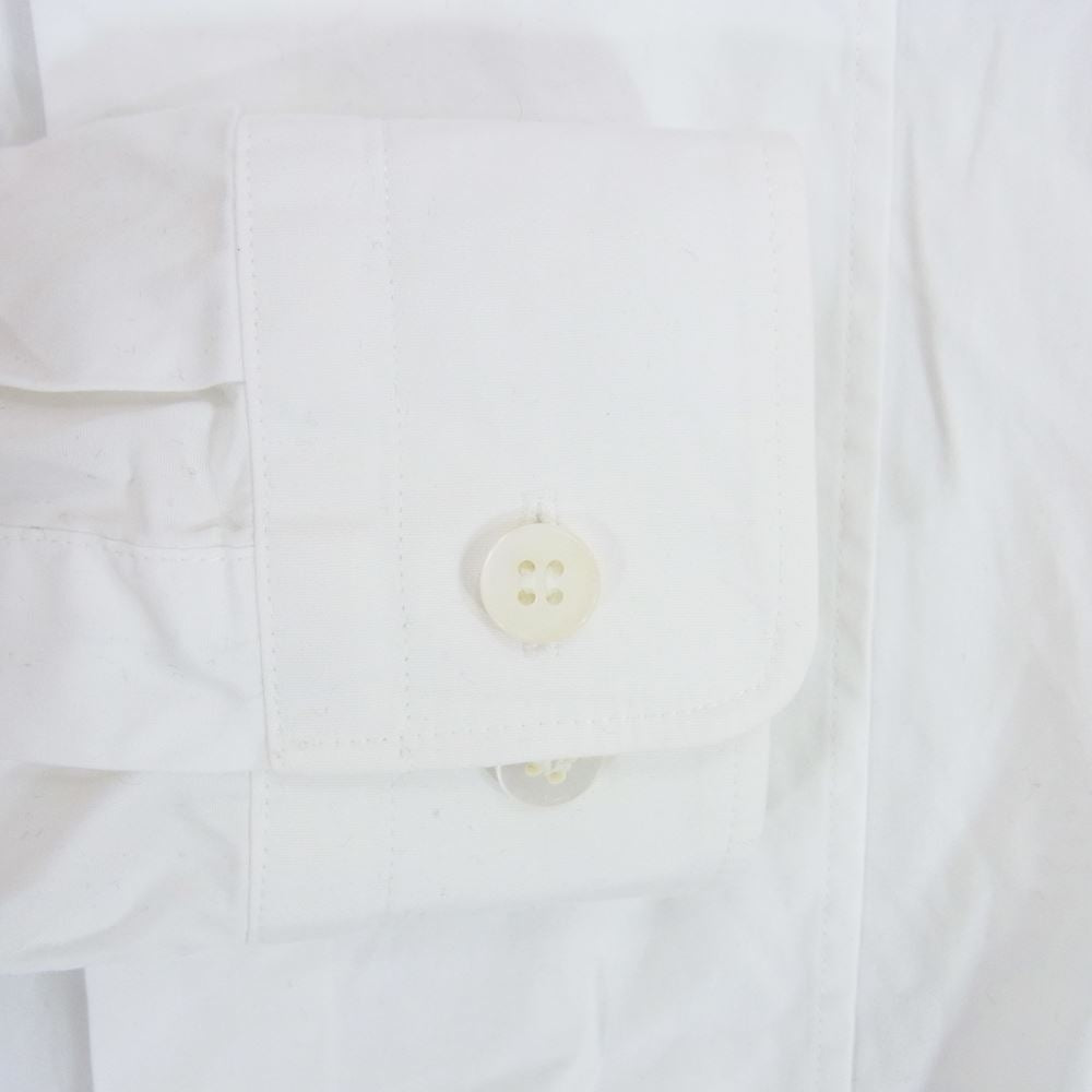 ISSEY MIYAKE イッセイミヤケ MF63FJ026 MEN メン ノーカラー 長袖 ドレスシャツ ホワイト系 3【中古】