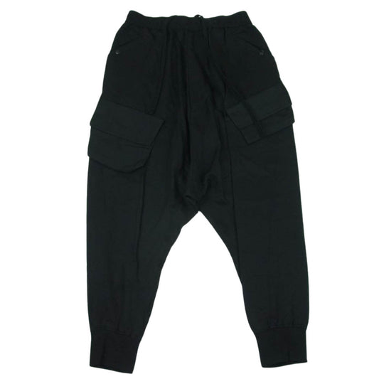 JULIUS ユリウス 767PAM3 CARGO SAROUEL TROUSER サルエル カーゴトラウザーズ パンツ 日本製 ブラック系 3【中古】