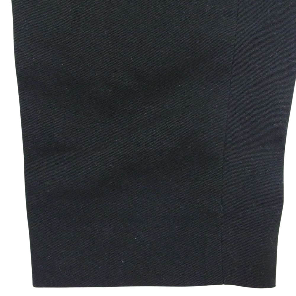 MONCLER モンクレール PANTALONⅠ パンタロン サイドライン チノ トラックパンツ ブラック系 46【中古】