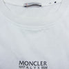 MONCLER モンクレール ALYX GENIUS M LUNGA ジーニアス アリクス ロゴプリント 長袖 Tシャツ ロンT ホワイト系 L【中古】