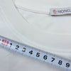 MONCLER モンクレール ALYX GENIUS M LUNGA ジーニアス アリクス ロゴプリント 長袖 Tシャツ ロンT ホワイト系 L【中古】