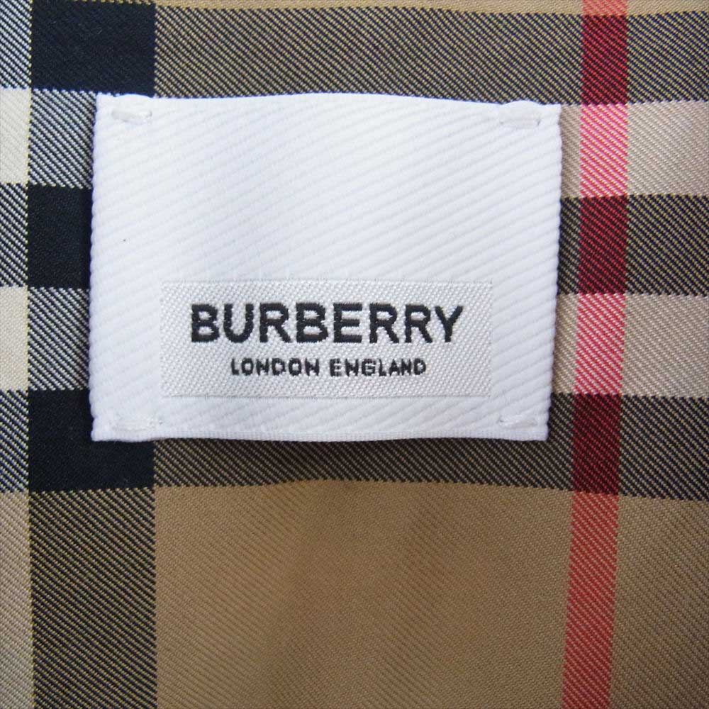 BURBERRY バーバリー 22SS 8052446 ユニバーサルパスポート ハーフジップ プルオーバー ノバチェック 半袖 シャツ マルチカラー系 L【中古】