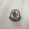 MONCLER モンクレール MAGLIA マグリア フロッキーロゴ クルーネック スウェット トレーナー オフホワイト系 XXL【中古】