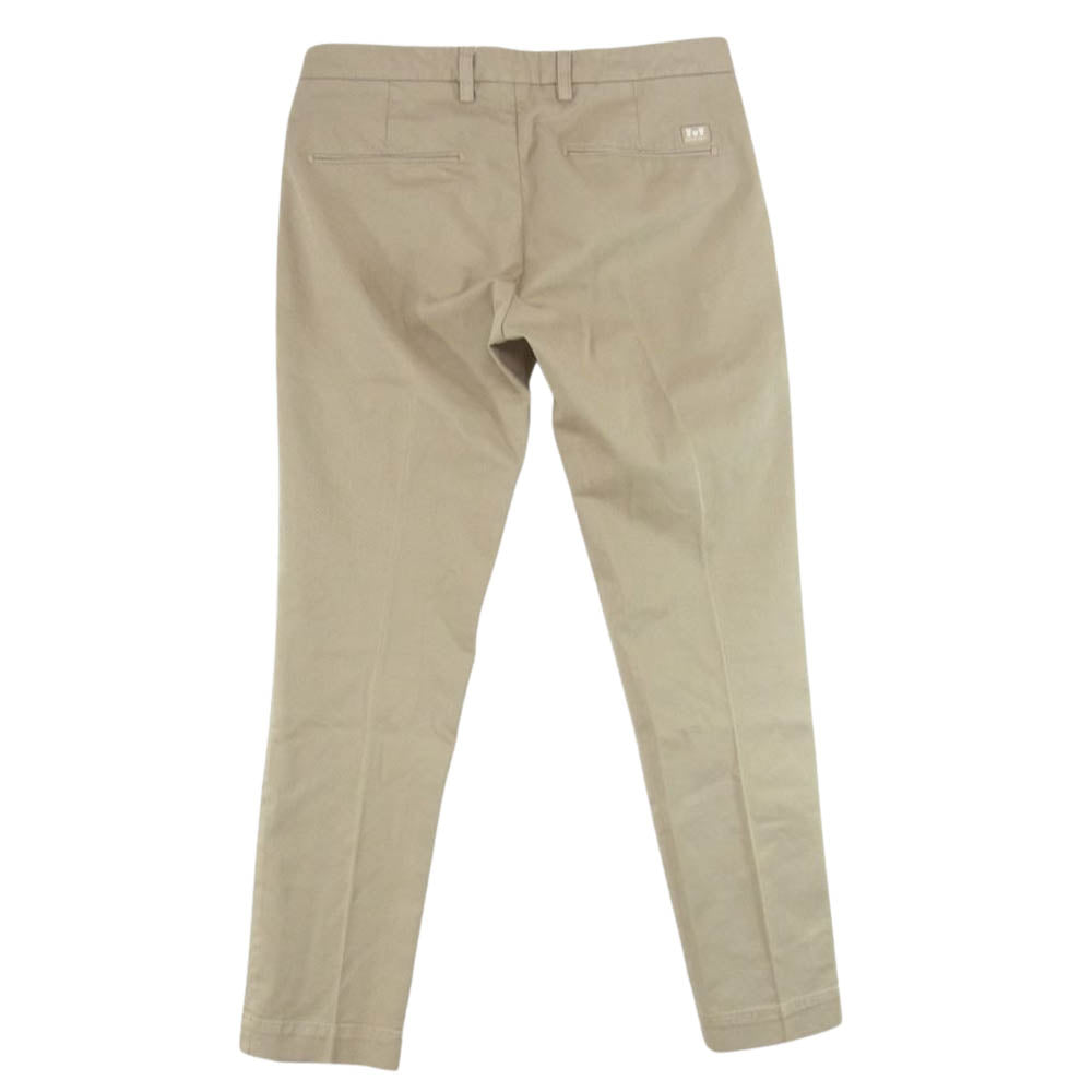 アントレアミ コットン スラックス パンツ ベージュ系 32【中古】