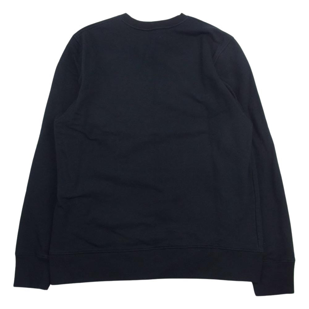 Y-3 Yohji Yamamoto ワイスリー ヨウジヤマモト ABW003 SQUARE LABEL GRAPHIC CREW SWEATSHIRT スクエア レーベル グラフィック クルー スウェット ブラック系 M【中古】