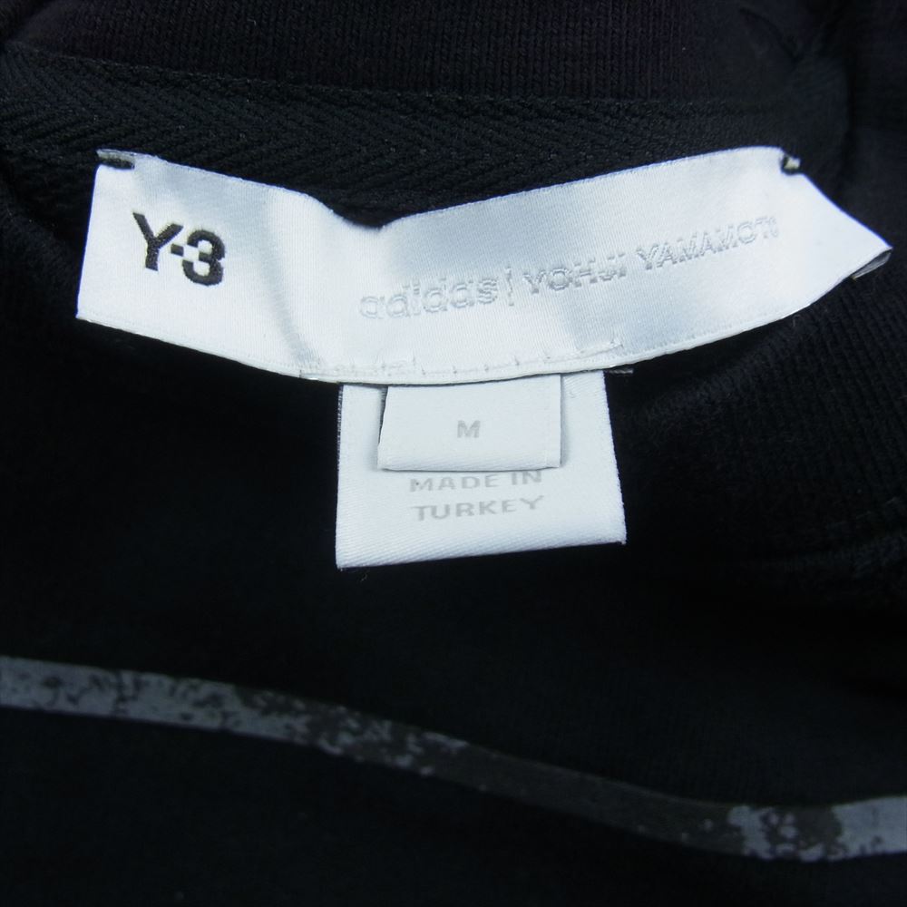 Y-3 Yohji Yamamoto ワイスリー ヨウジヤマモト ABW003 SQUARE LABEL GRAPHIC CREW SWEATSHIRT スクエア レーベル グラフィック クルー スウェット ブラック系 M【中古】