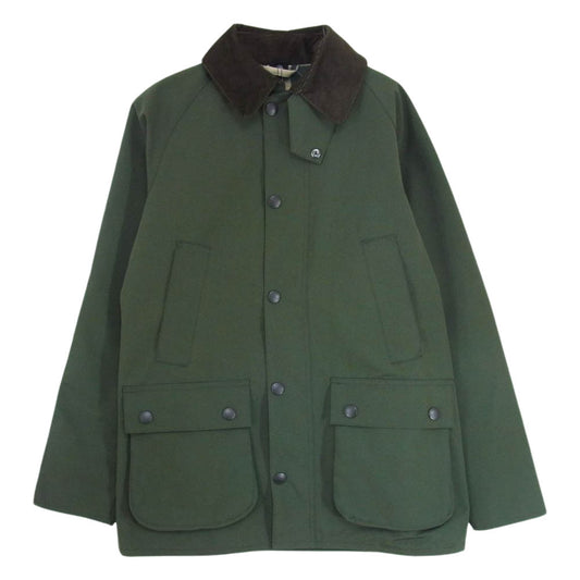Barbour バブアー 222MCA0784 BEDALE SL 2LAYER ビデイル SL 2レイヤー ノンオイル ジャケット  カーキ系 36【美品】【中古】