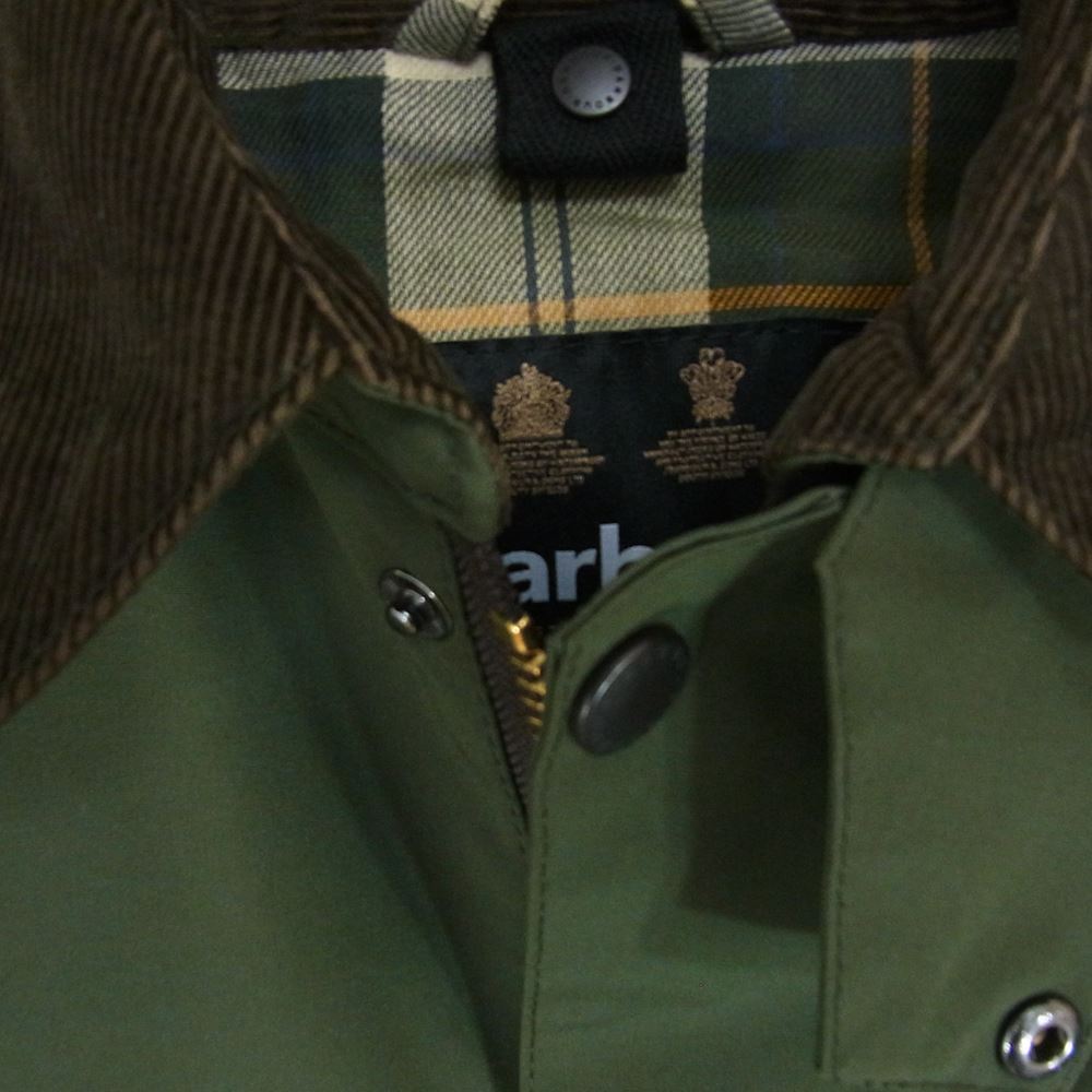 Barbour バブアー 222MCA0784 BEDALE SL 2LAYER ビデイル SL 2レイヤー ノンオイル ジャケット  カーキ系 36【美品】【中古】