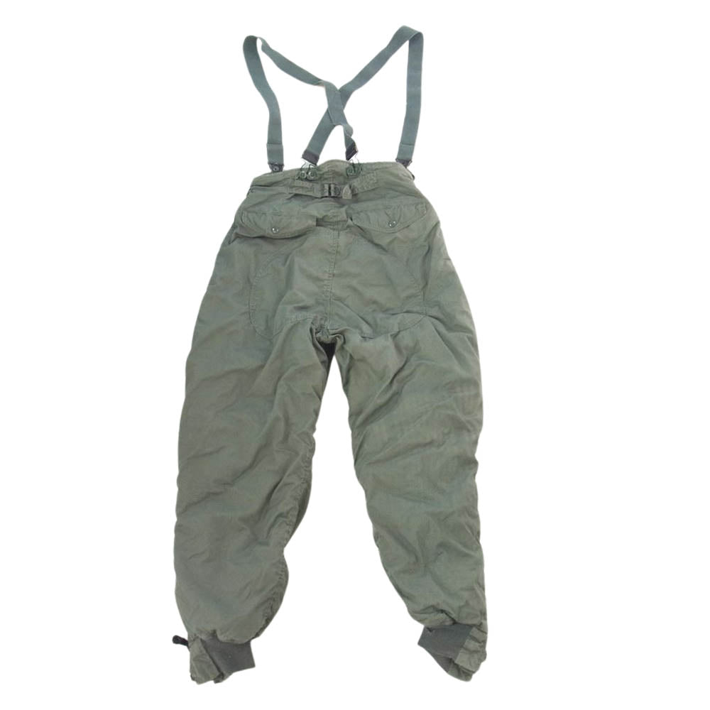 米空軍 ヴィンテージ 80s 実物 CENTRE MFG.CO,INC F-1B フライト パンツ カーキ系 30【中古】
