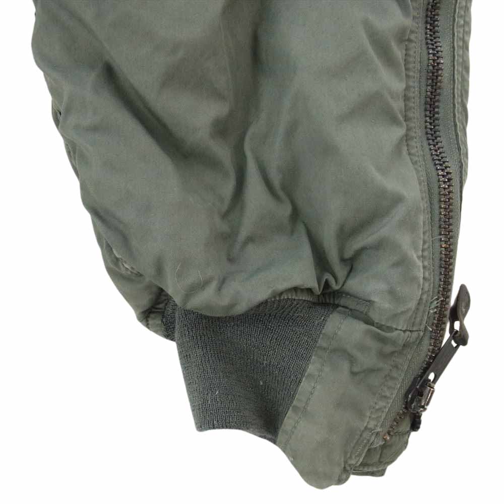 米空軍 ヴィンテージ 80s 実物 CENTRE MFG.CO,INC F-1B フライト パンツ カーキ系 30【中古】