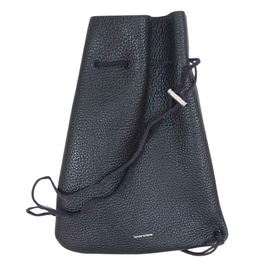 Hender Scheme エンダースキーマ zacc ザック 巾着 ショルダー バッグ ブラック系【中古】