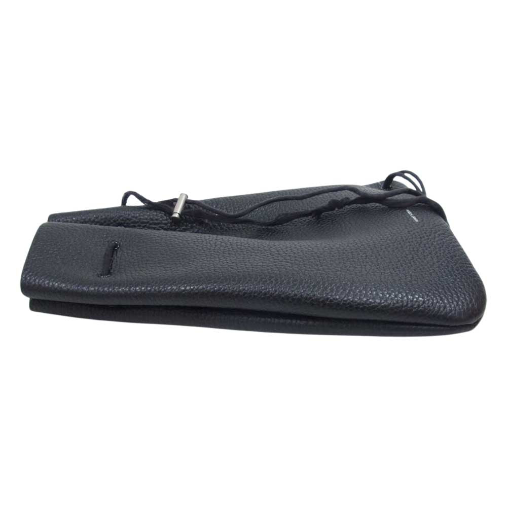 Hender Scheme エンダースキーマ zacc ザック 巾着 ショルダー バッグ ブラック系【中古】