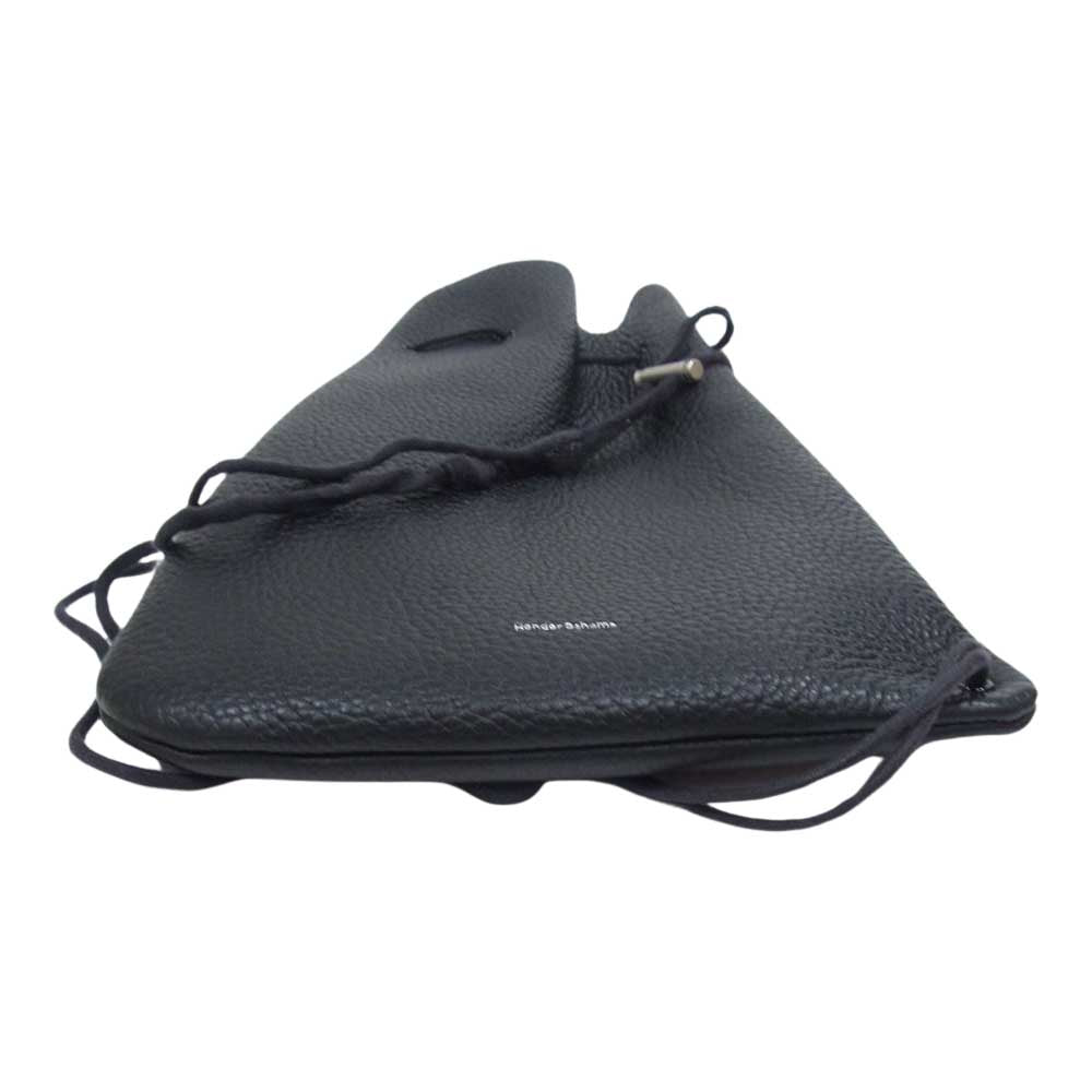 Hender Scheme エンダースキーマ zacc ザック 巾着 ショルダー バッグ ブラック系【中古】