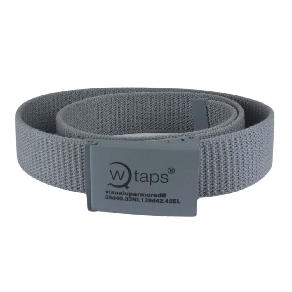 WTAPS ダブルタップス 16SS GIB BELT ガチャ ベルト グレー系【中古】