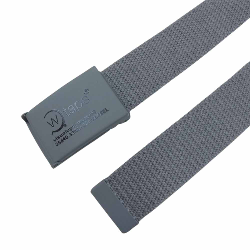 WTAPS ダブルタップス 16SS GIB BELT ガチャ ベルト グレー系【中古】