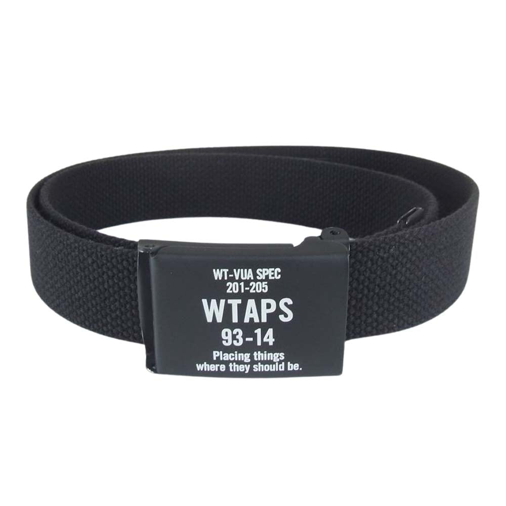 WTAPS ダブルタップス GIB BELT ガチャ ベルト ブラック系【中古】