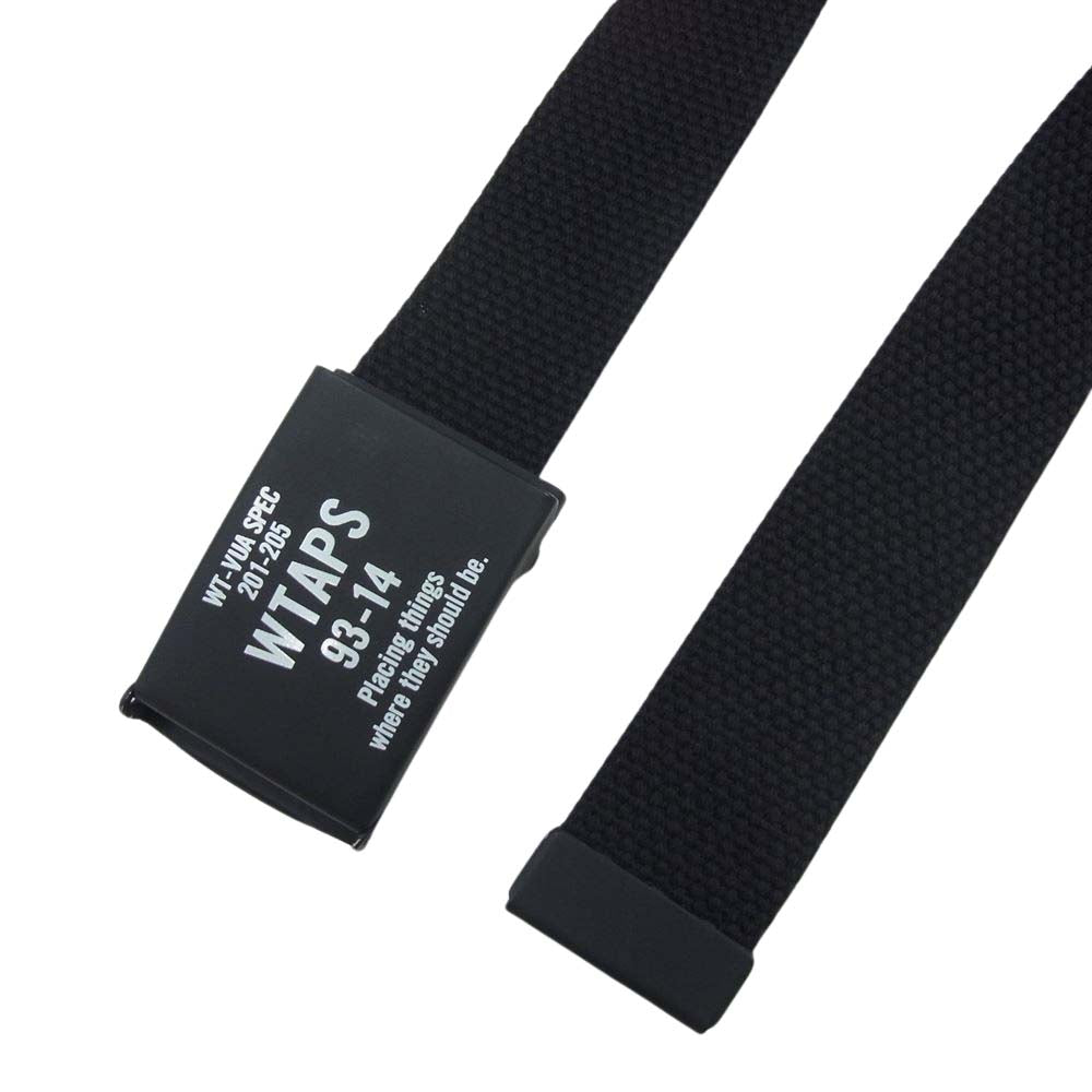 WTAPS ダブルタップス GIB BELT ガチャ ベルト ブラック系【中古】