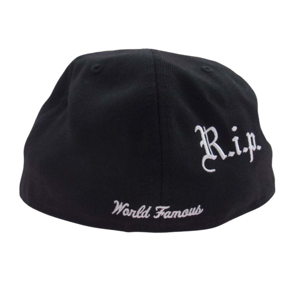 Supreme シュプリーム 16AW R.I.P. Box Logo New Era Cap ニューエラ ボックスロゴ キャップ ブラック系 60.6cm【中古】