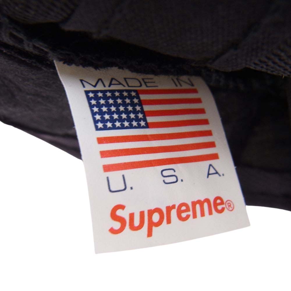 Supreme シュプリーム 16AW Suede S Logo 6-Panel Cap スエード Sロゴ 6パネル キャップ ブラック系【中古】
