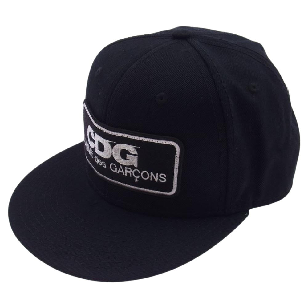 COMME des GARCONS コムデギャルソン IS-K601 GOOD DESIGN SHOP CDG LOGO BASEBALL CAP ロゴ ベースボール キャップ 帽子 ブラック系【中古】