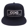 COMME des GARCONS コムデギャルソン IS-K601 GOOD DESIGN SHOP CDG LOGO BASEBALL CAP ロゴ ベースボール キャップ 帽子 ブラック系【中古】