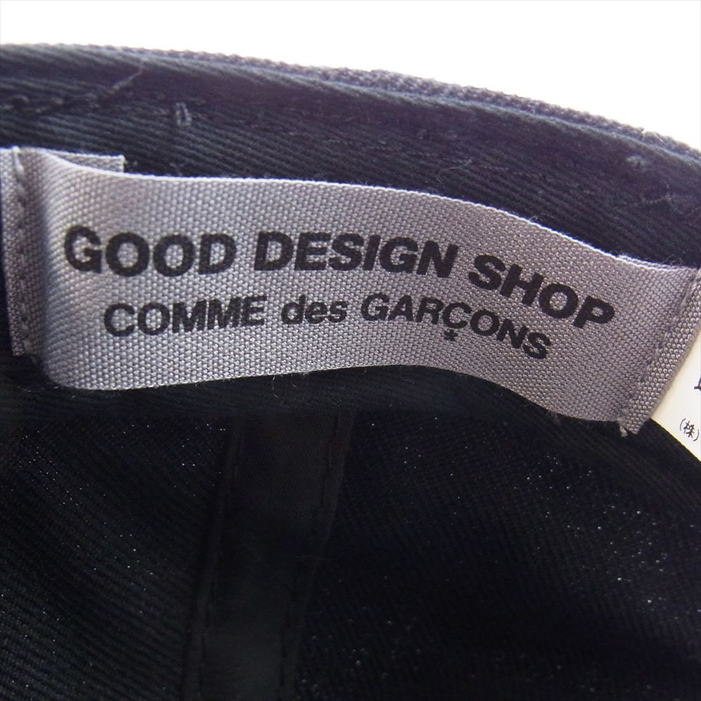 COMME des GARCONS コムデギャルソン IS-K601 GOOD DESIGN SHOP CDG LOGO BASEBALL CAP ロゴ ベースボール キャップ 帽子 ブラック系【中古】