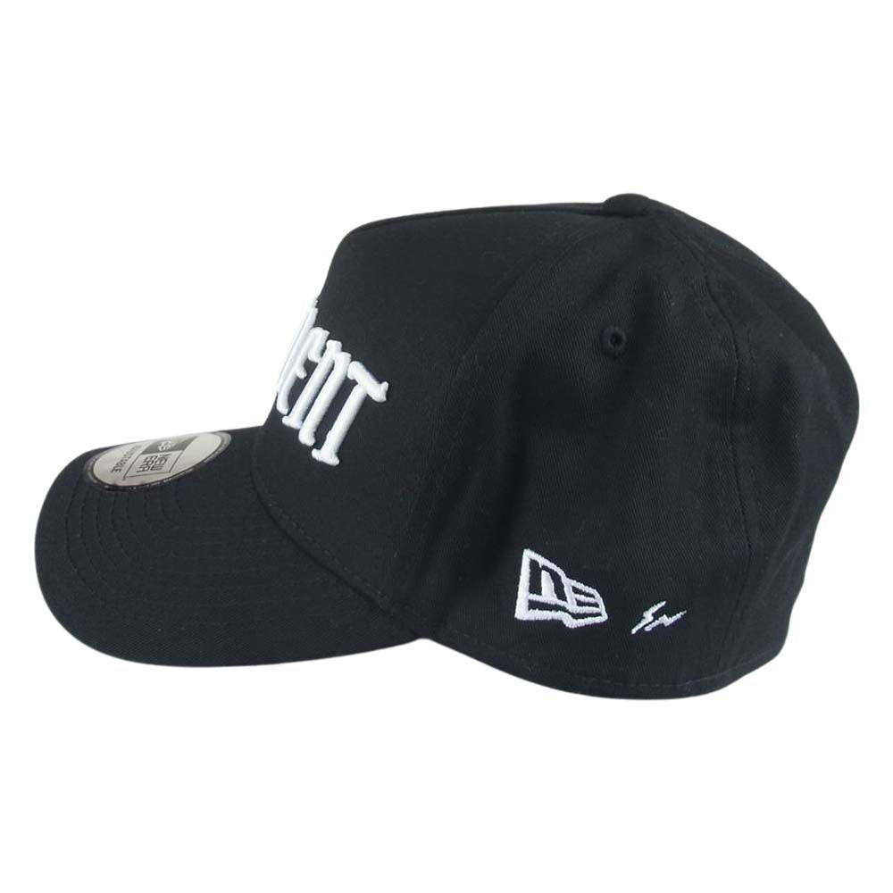 FRAGMENT DESIGN フラグメントデザイン FRAGMENT 立体刺繍 PARK GINZA NEW ERA パーク銀座 ニューエラ キャップ ブラック系【中古】