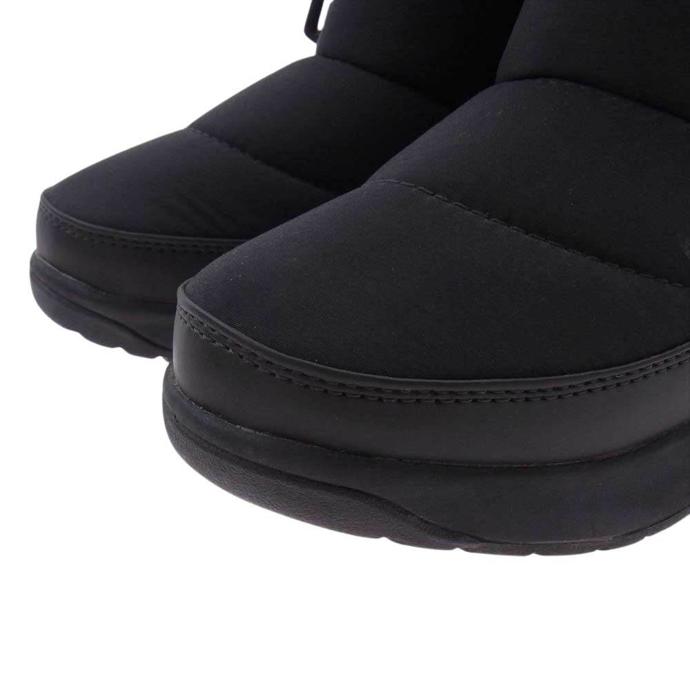 THE NORTH FACE ノースフェイス Nuptse Bootie ヌプシ ブーティー ウィンターブーツ スノーブーツ  ブラック系 23cm【中古】