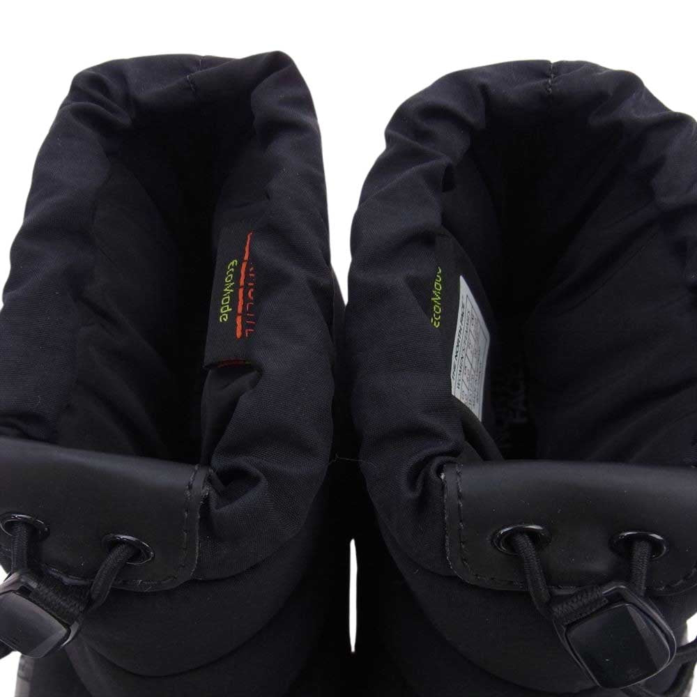 THE NORTH FACE ノースフェイス Nuptse Bootie ヌプシ ブーティー ウィンターブーツ スノーブーツ  ブラック系 23cm【中古】