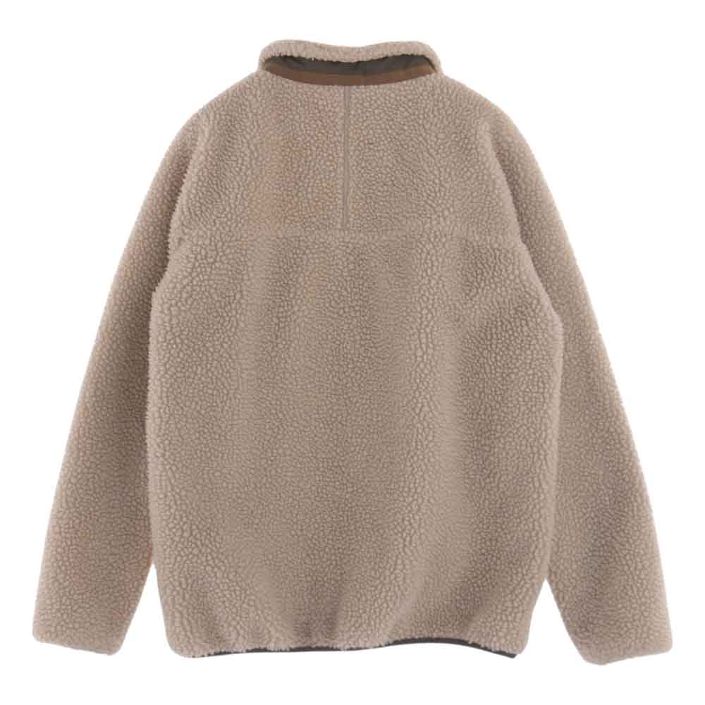 patagonia パタゴニア 18AW 65625 18年製 Kids Retro X jacket キッズ レトロX フリース ジャケット オフホワイト系 カーキ系 XL【中古】