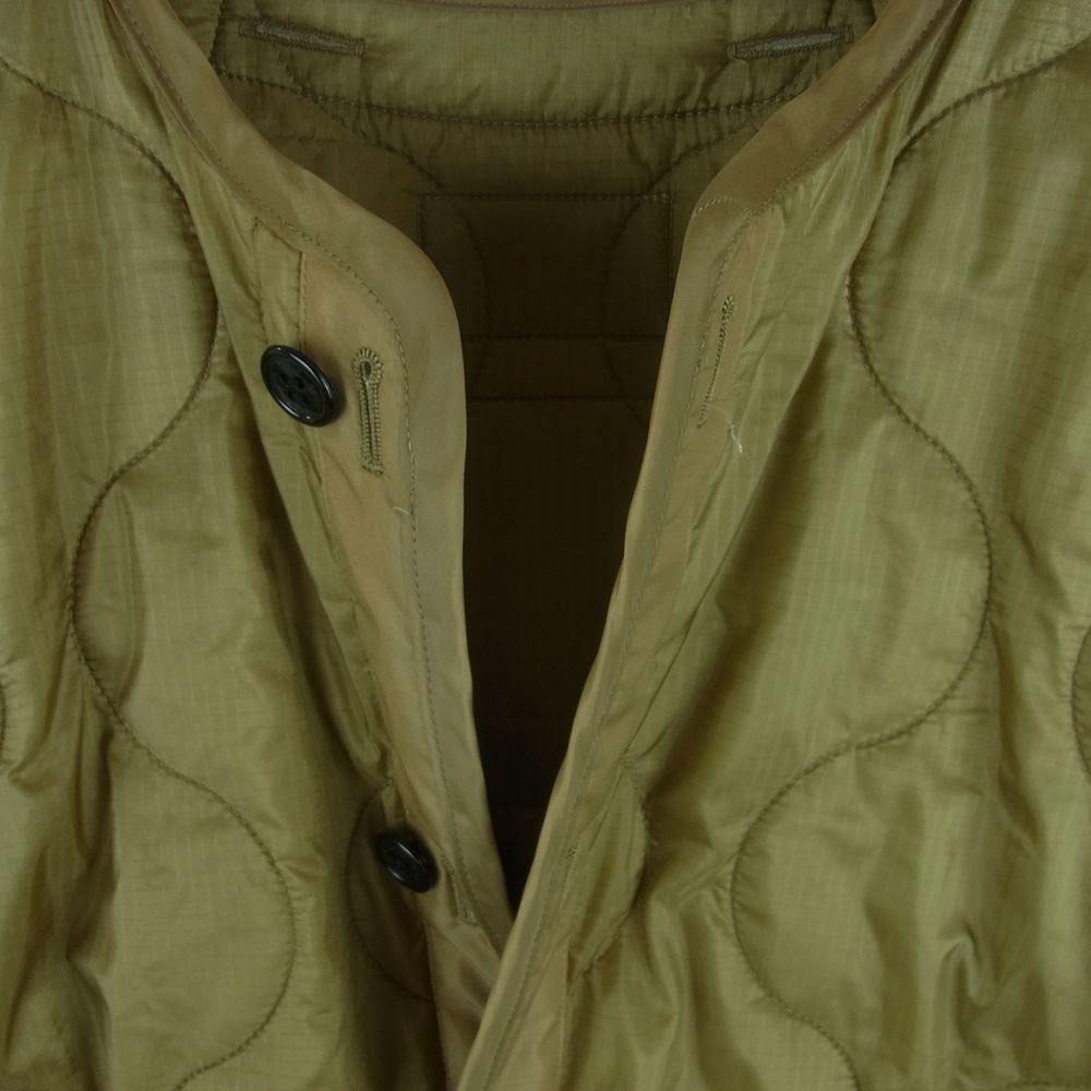 HYKE ハイク 212-17317 QUILTED BIG LINER JACKET キルティング ビッグ ライナー ジャケット カーキ系 S 1【中古】