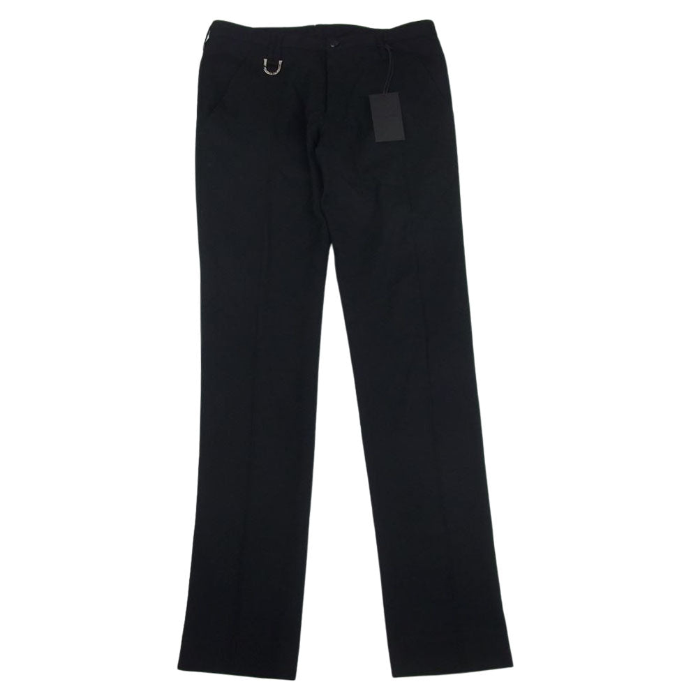 キリュウキリュウ テーパード スリム スラックスパンツ ブラック系 M【中古】