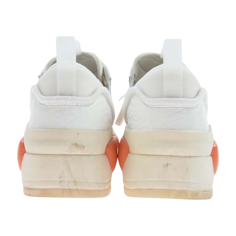 Y-3 Yohji Yamamoto ワイスリー ヨウジヤマモト HR1976 HOKORI 3 ホコリ ローカット スニーカー ホワイト系 オレンジ系 27.5cm【中古】