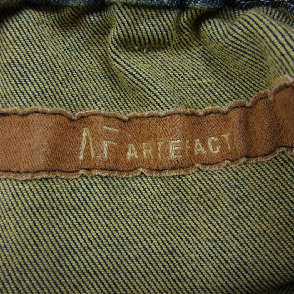 エーエフ アーティファクト Denim Sarouel Skinny サルエル スキニー デニムパンツ ライトブルー系 3【中古】