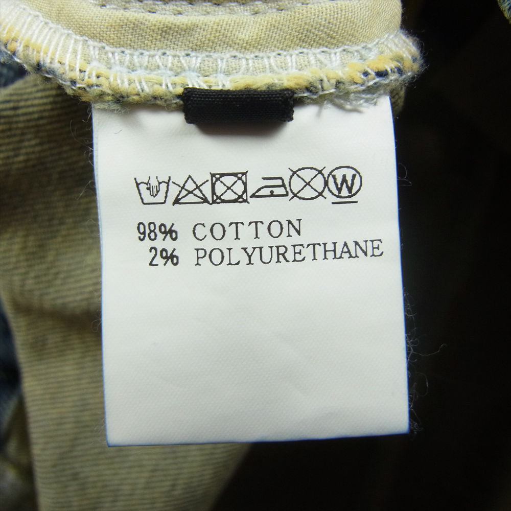 エーエフ アーティファクト Denim Sarouel Skinny サルエル スキニー デニムパンツ ライトブルー系 3【中古】