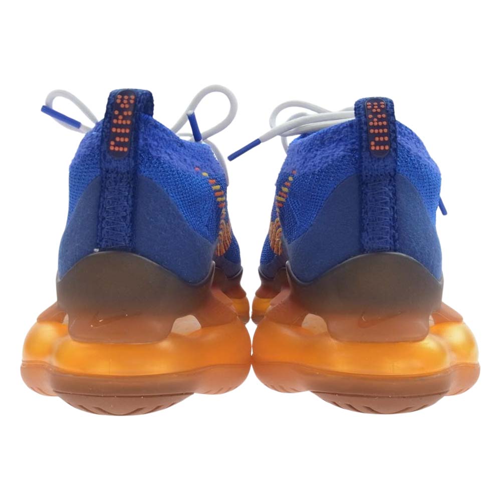 NIKE ナイキ DX4768-400 AIR MAX SCORPION FLYKNIT SE RACER BLUE SAFETY ORANGE エアマックス フライニット レーサー ローカット スニーカー ブルー系 28.0cm【中古】