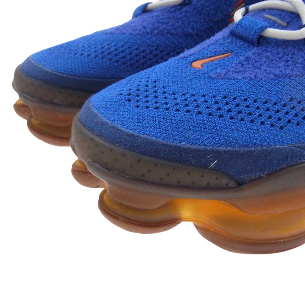 NIKE ナイキ DX4768-400 AIR MAX SCORPION FLYKNIT SE RACER BLUE SAFETY ORANGE エアマックス フライニット レーサー ローカット スニーカー ブルー系 28.0cm【中古】
