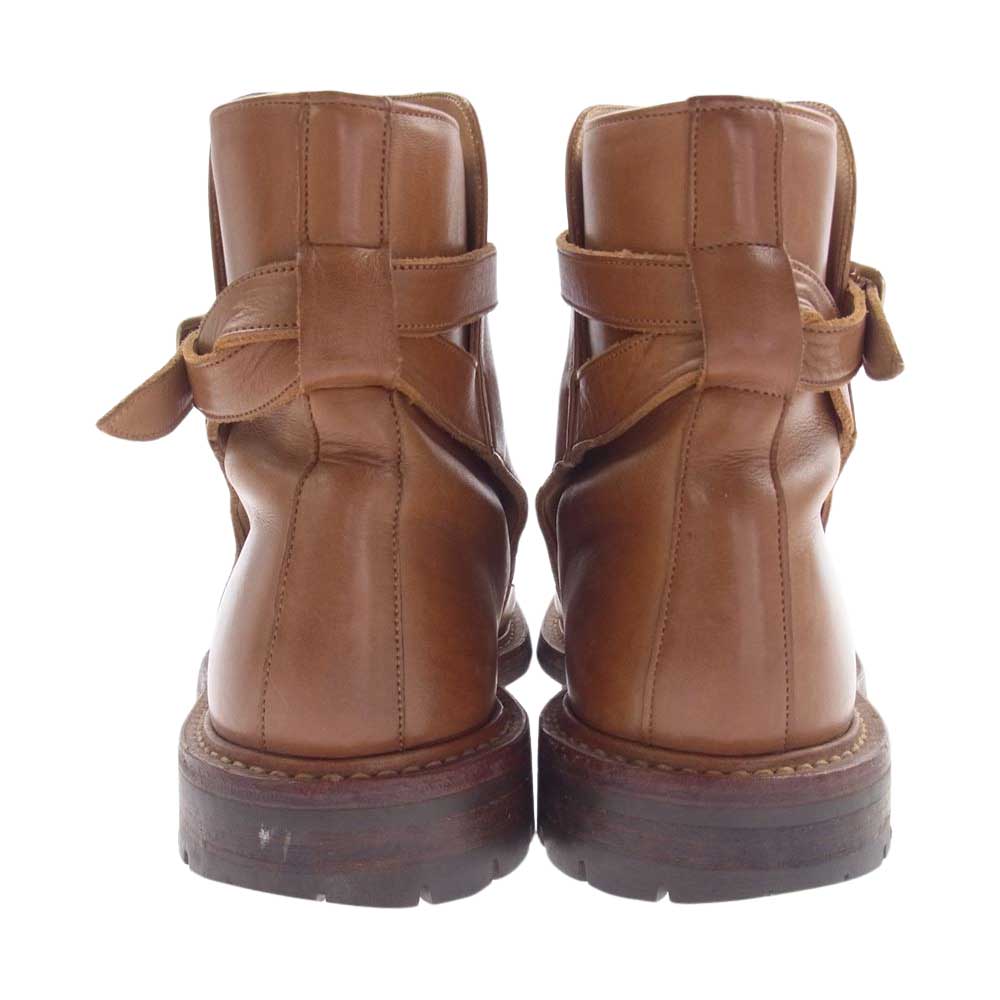 Tricker's トリッカーズ M4812 ジョッパー モンクストラップ ベルト ブーツ ブラウン系 9.5【中古】