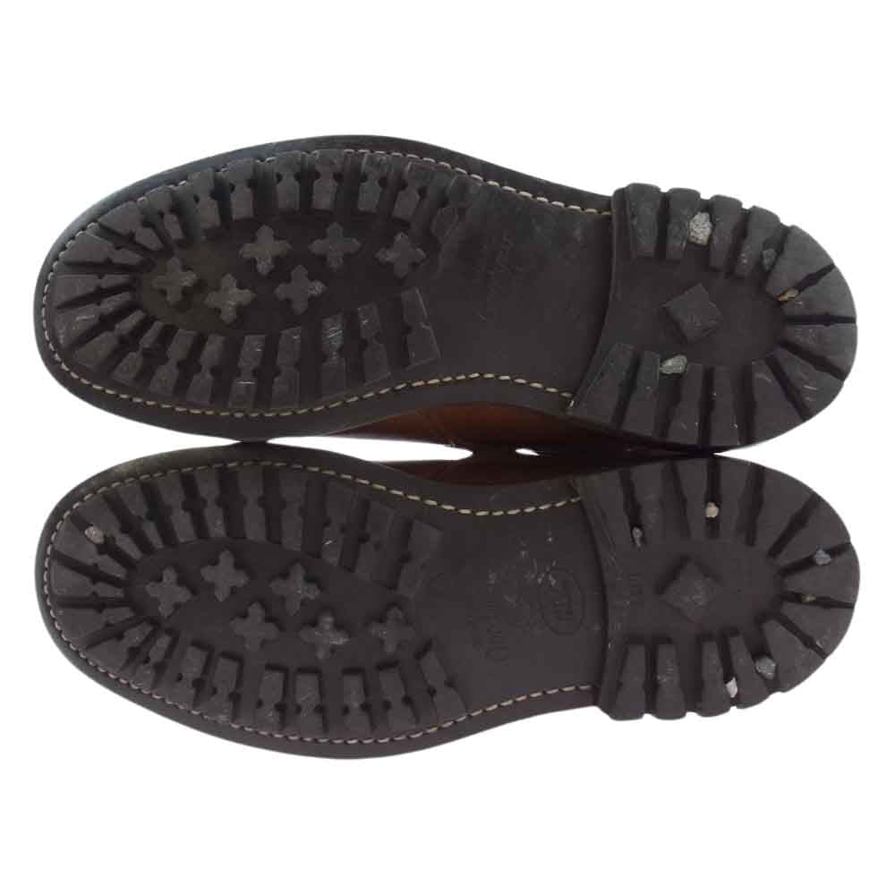 Tricker's トリッカーズ M4812 ジョッパー モンクストラップ ベルト ブーツ ブラウン系 9.5【中古】